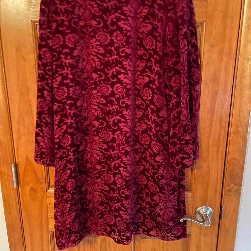 Sundance burnout velvet dress - Large - Picture 4 of 6